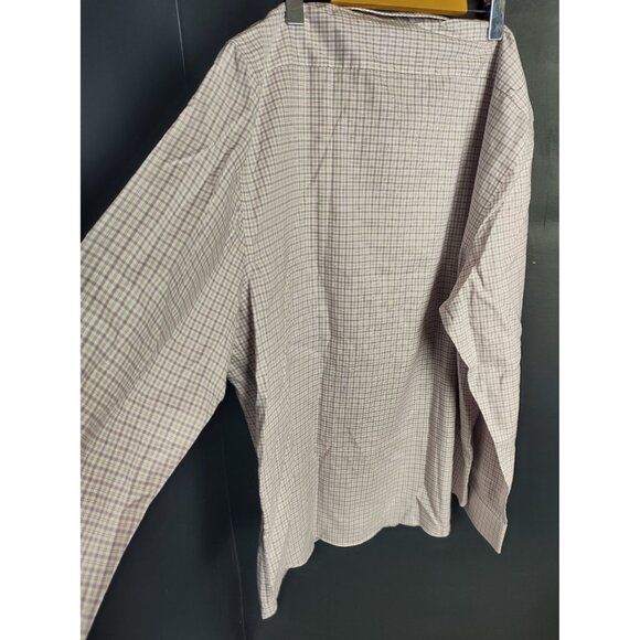 Banana Republic Men’s XXL Light Purple Check Dress Shirt Long Sleeve NWT - Picture 6 of 10